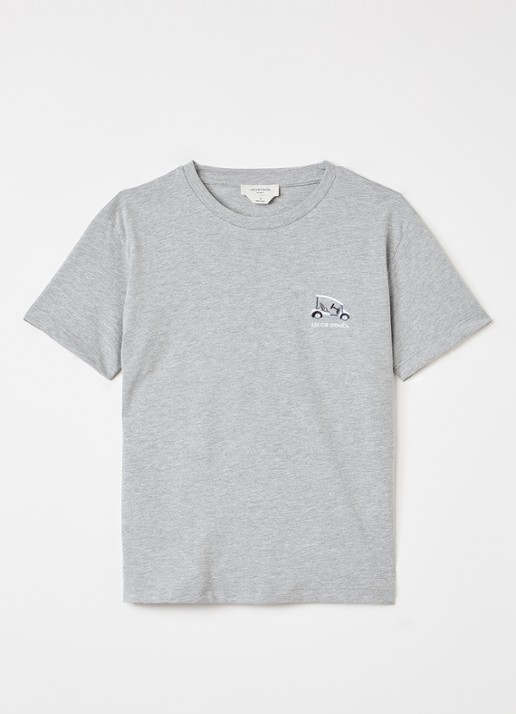 Jacob Cohën Ricamo T-shirt met borduring