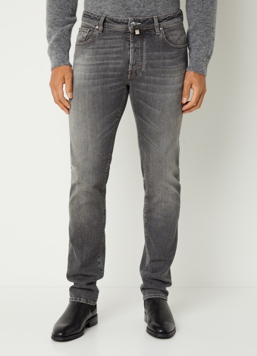 Jacob Cohën Slim fit jeans met gekleurde wassing