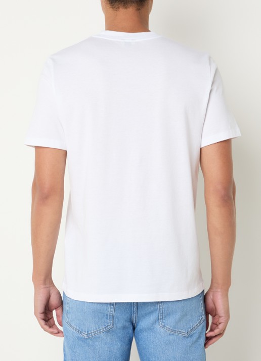 Jacob Cohën T-shirt met logo - achterkant 2 wit