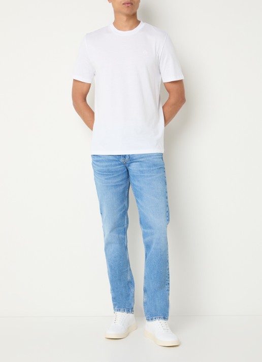 Jacob Cohën T-shirt met logo - voorkant 4 wit