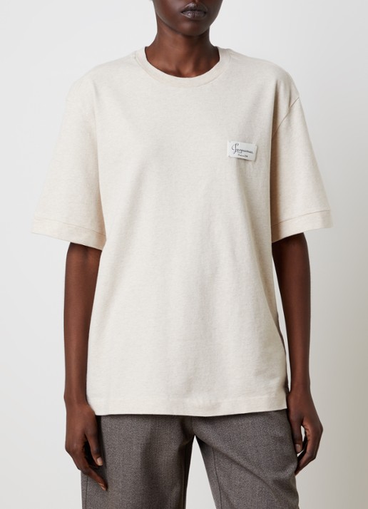 Jacquemus Corso oversized T-shirt met logo