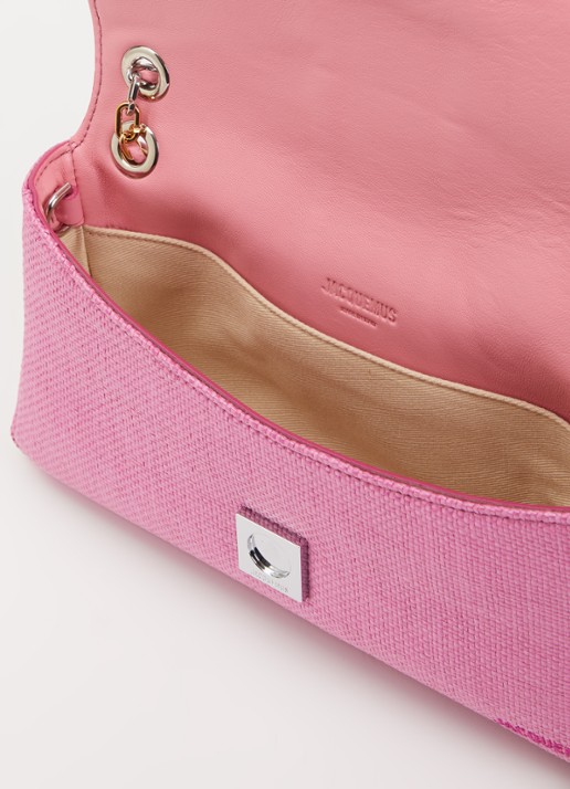 Jacquemus Crossbodytas met logo - detail 3 roze