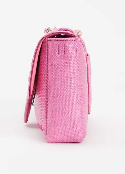 Jacquemus Crossbodytas met logo - detail 4 roze