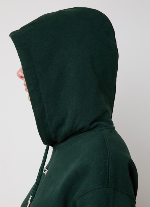 Jacquemus Hoodie met logo - detail 5 groen