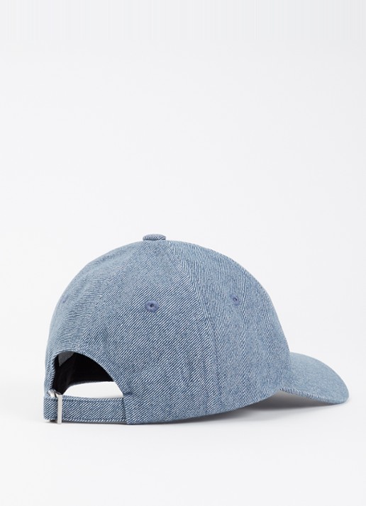 Jacquemus La casquette gadjo pet met logo - detail 2 donkerblauw