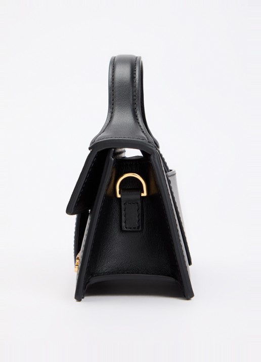 Jacquemus Le Bambino handtas van leer met afneembare schouderriem - detail 2 zwart