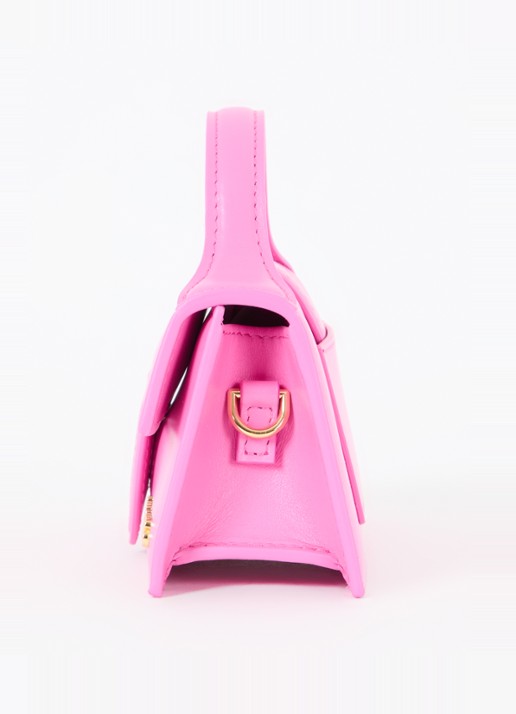 Jacquemus Le Bambino mini handtas van leer - detail 6 roze
