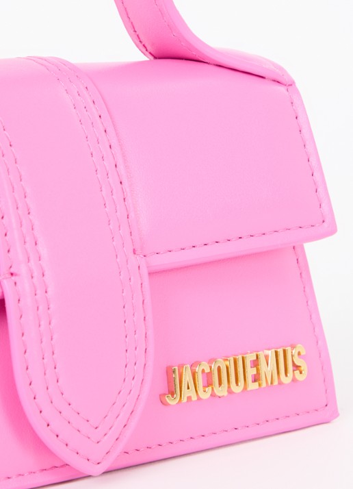Jacquemus Le Bambino mini handtas van leer - detail 7 roze