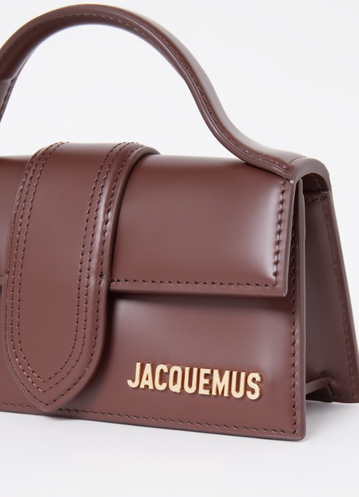 Jacquemus Le Bambino mini handtas van leer - detail 7 bruin