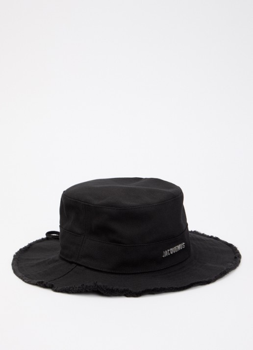 Jacquemus Le Bob Artichaut bucket hoed met logo