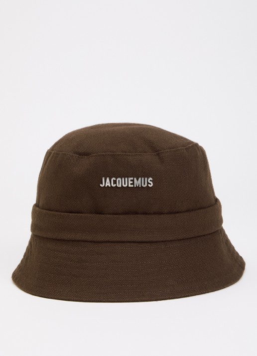 Jacquemus Le Bob Gadjo bucket hoed met logo