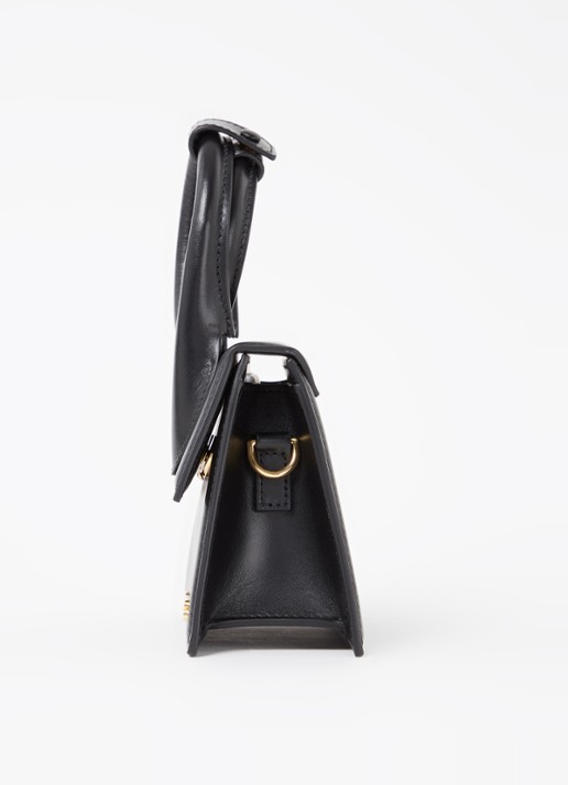 Jacquemus Le Chiquito Noeud handtas van leer - detail 6 goud
