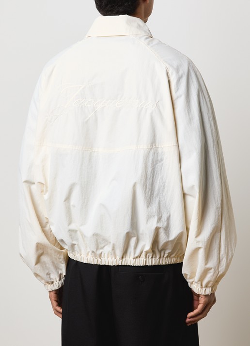 Jacquemus Le Coupe jack met kraag - achterkant 6 creme