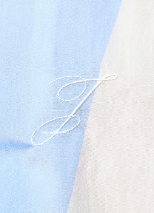 Jacquemus Le Coupe jack met streepprint - detail 6 blauw