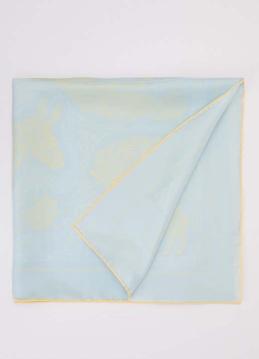 Jacquemus Le Foulard sjaal van zijde 65 x 65 cm