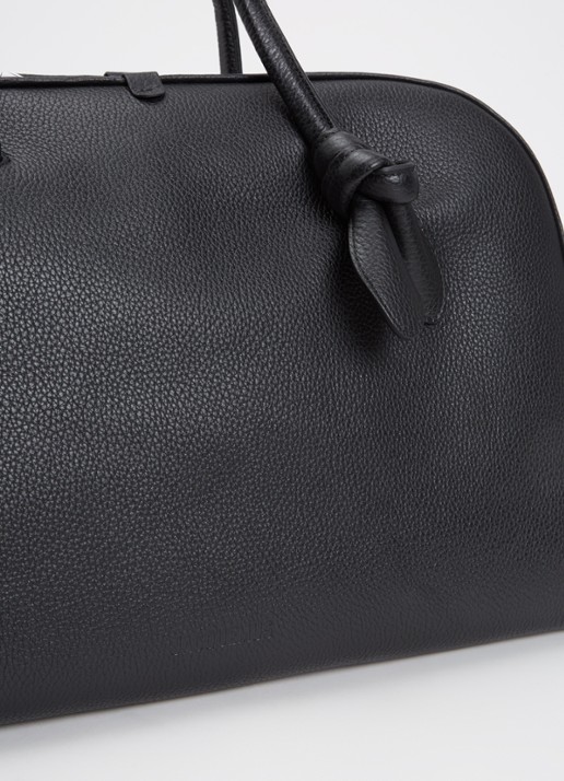 Jacquemus Le Grand Turismo schoudertas van kalfsleer - detail 4 zwart