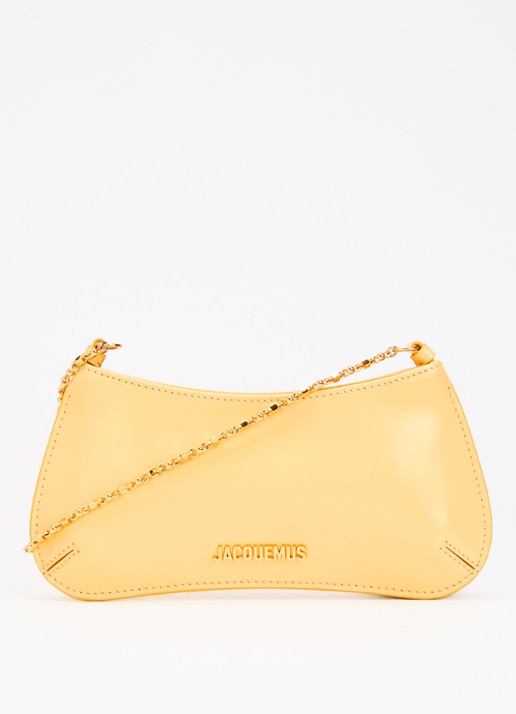 Jacquemus Le Petite Bisou handtas van kalfsleer met logo