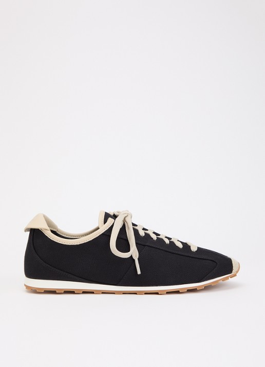 Jacquemus Les Tennis sneaker van canvas met details van leer