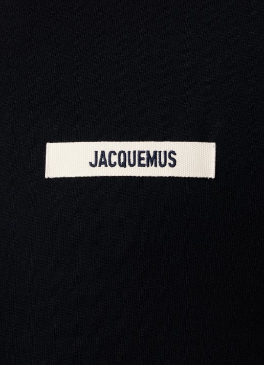 Jacquemus Longsleeve met logo - detail 2 zwart
