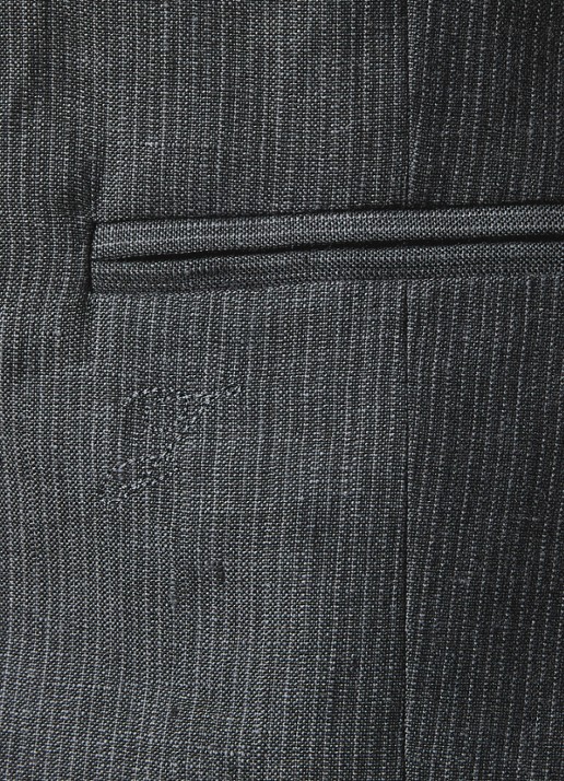 Jacquemus Paysan gilet met strikdetail - detail 5 donkergrijs