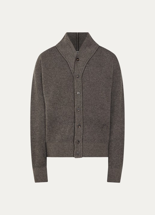 Jacquemus Pelota fijngebreid vest in kasjmierblend met V-hals