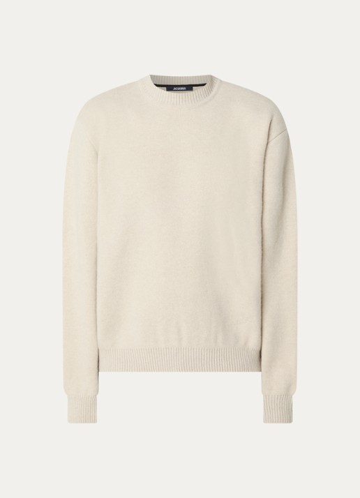 Jacquemus Pelota fijngebreide trui in kasjmierblend