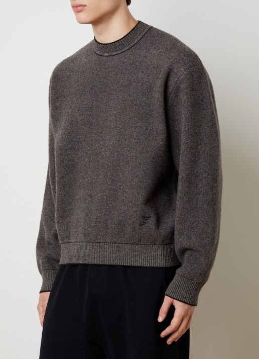 Jacquemus Pelota fijngebreide trui in kasjmierblend