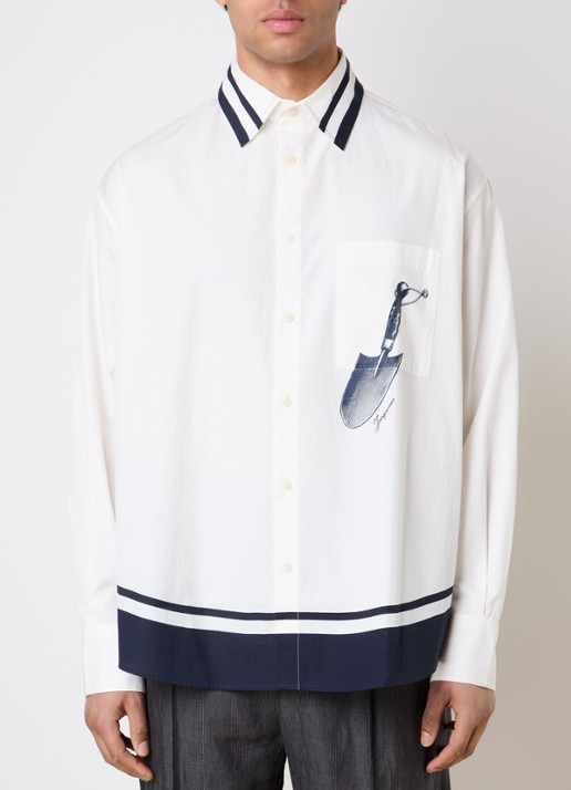 Jacquemus Regular fit overhemd met print