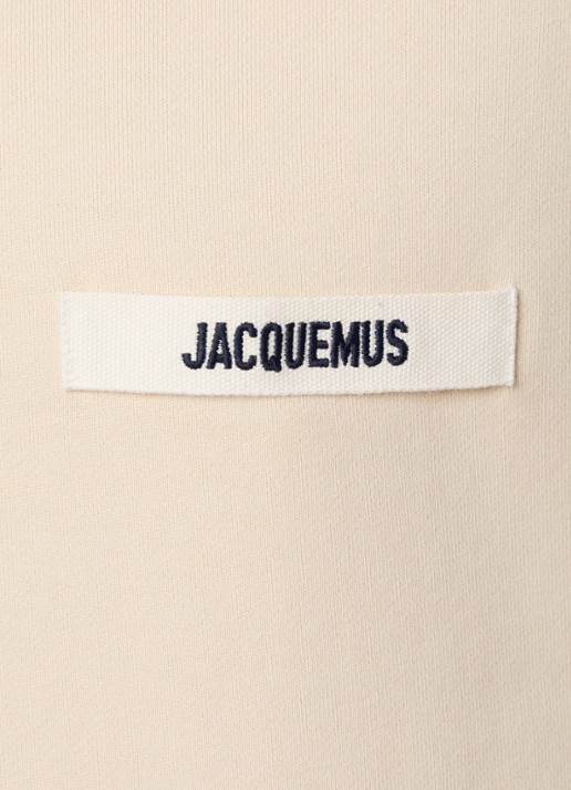 Jacquemus Sweater met logo - detail 2 beige