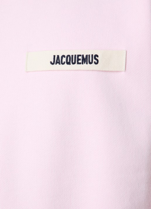 Jacquemus Sweater met logo - detail 4 roze