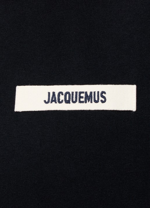 Jacquemus T-shirt met logo - detail 5 zwart