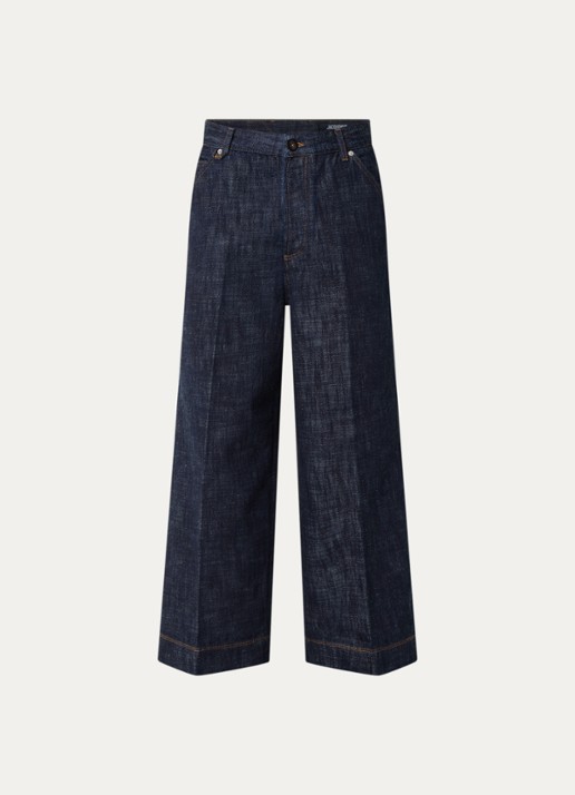 Jacquemus Wide fit jeans met donkere wassing en steekzakken