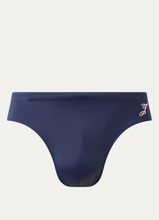 Jacquemus Zwemslip met logoborduring