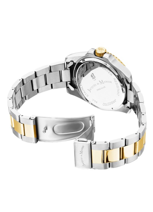 Jacques du Manoir Inspiration horloge JWG03004 - voorkant 3 zilver