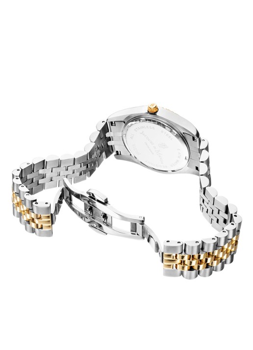 Jacques du Manoir Inspiration horloge JWL01206 - detail 3 zilver
