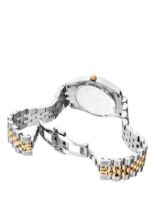 Jacques du Manoir Inspiration horloge JWL01207 - voorkant 2 zilver