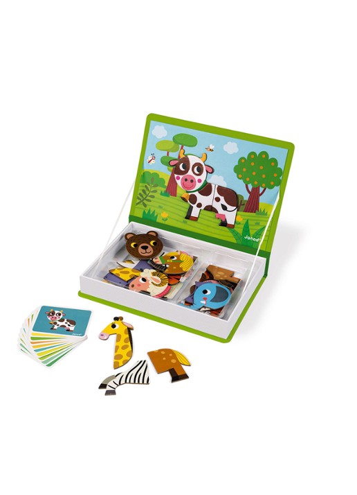 Janod Animals magneet speelset - detail 3 groen