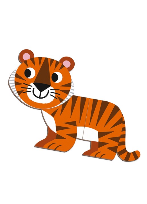 Janod Animals magneet speelset - detail 5 groen