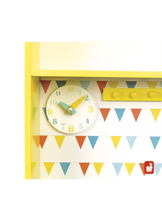 Janod Happy Day houten keukentje - detail 2 geel