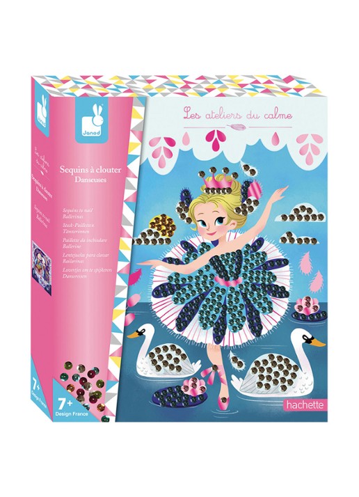Janod Janod Atelier - Pailletten ballerina - voorkant undefined