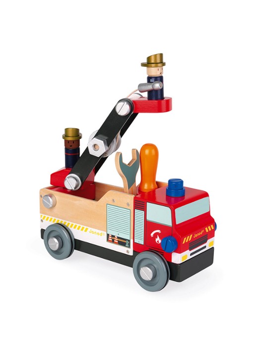 Janod Janod Brico'kids - Brandweerauto - detail undefined