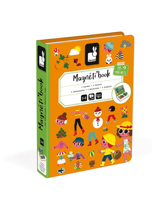 Janod Janod Magnetibook - 4 seizoenen - voorkant undefined