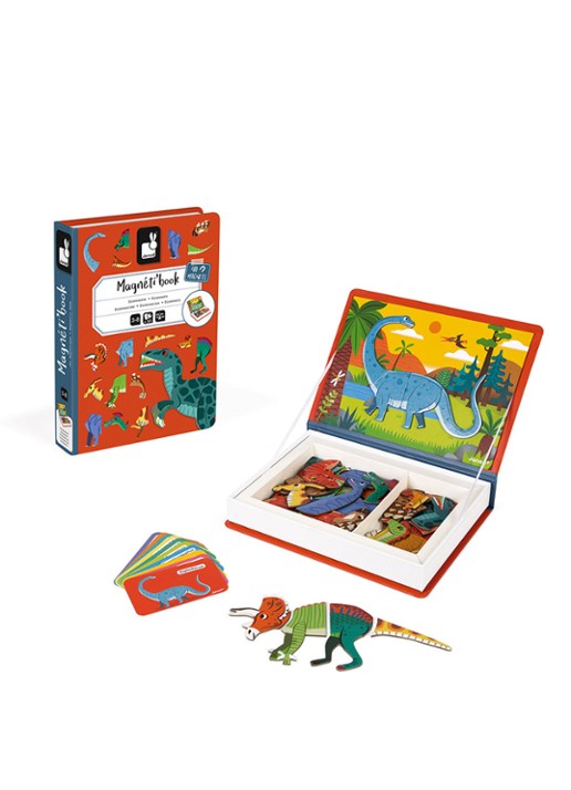 Janod Janod Magnetibook - Dinosaurus - voorkant 5 undefined
