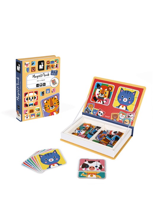 Janod Janod Magnetibook - Mix & Match - voorkant 2 undefined