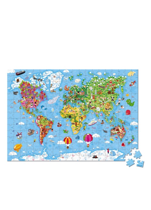 Janod Janod Puzzel - Wereld Giant - detail 3 undefined