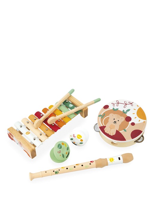 Janod Janod Sunshine - Muziek set  - voorkant 6 beige