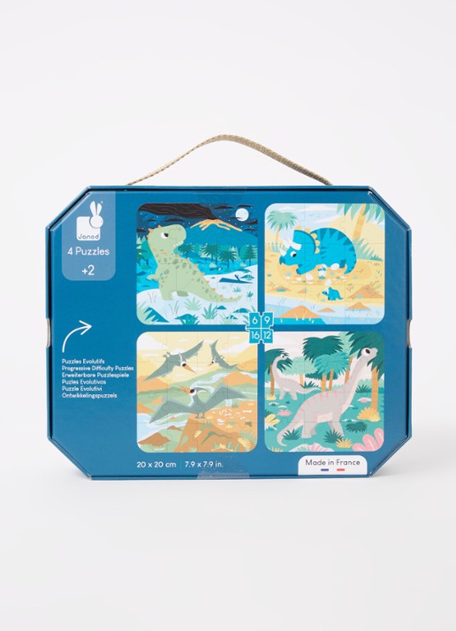 Janod Legpuzzel 4 in 1