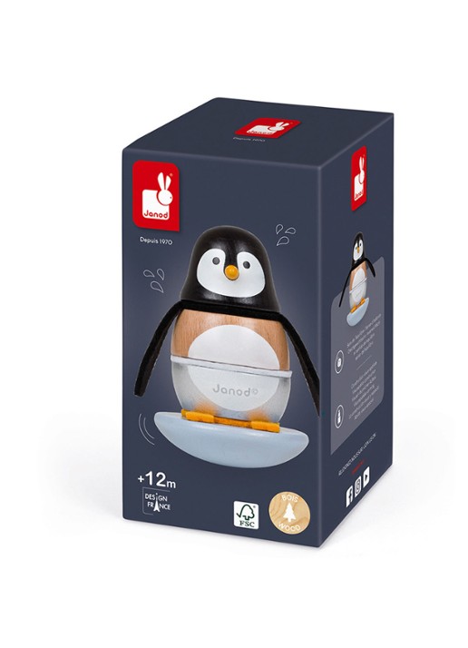 Janod Pinguin stapeltuimelaar
