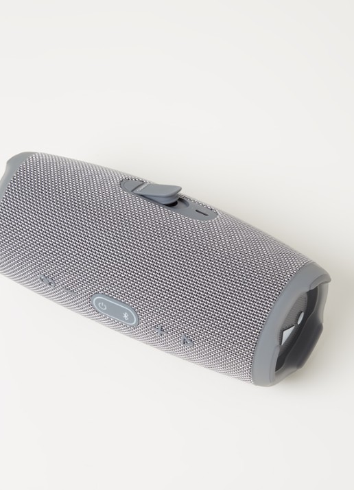 JBL CHARGE 5 draagbare bluetooth speaker - detail lichtgrijs