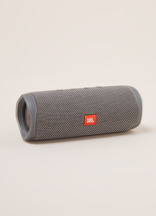 JBL Flip 5 waterproof bluetooth speaker IPX7 - voorkant 2 grijs